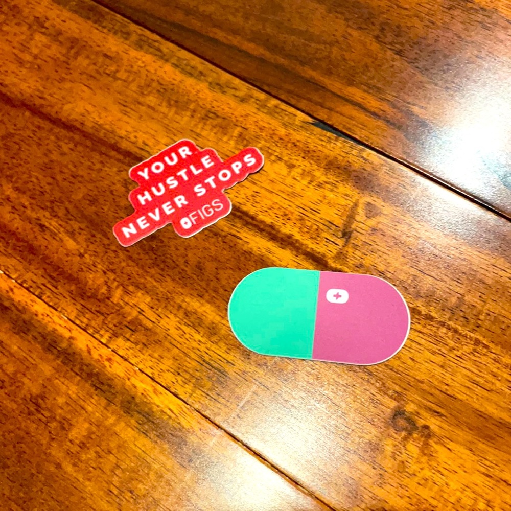 FIGS stickers